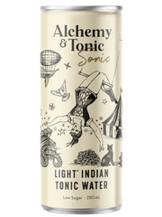 Alchemy & Tonic Light Indian Tonic Water Cans (4x250ml)