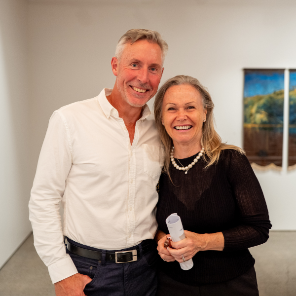 Matt Monroe and Cindy juries at Normanby Wellington's Opening party