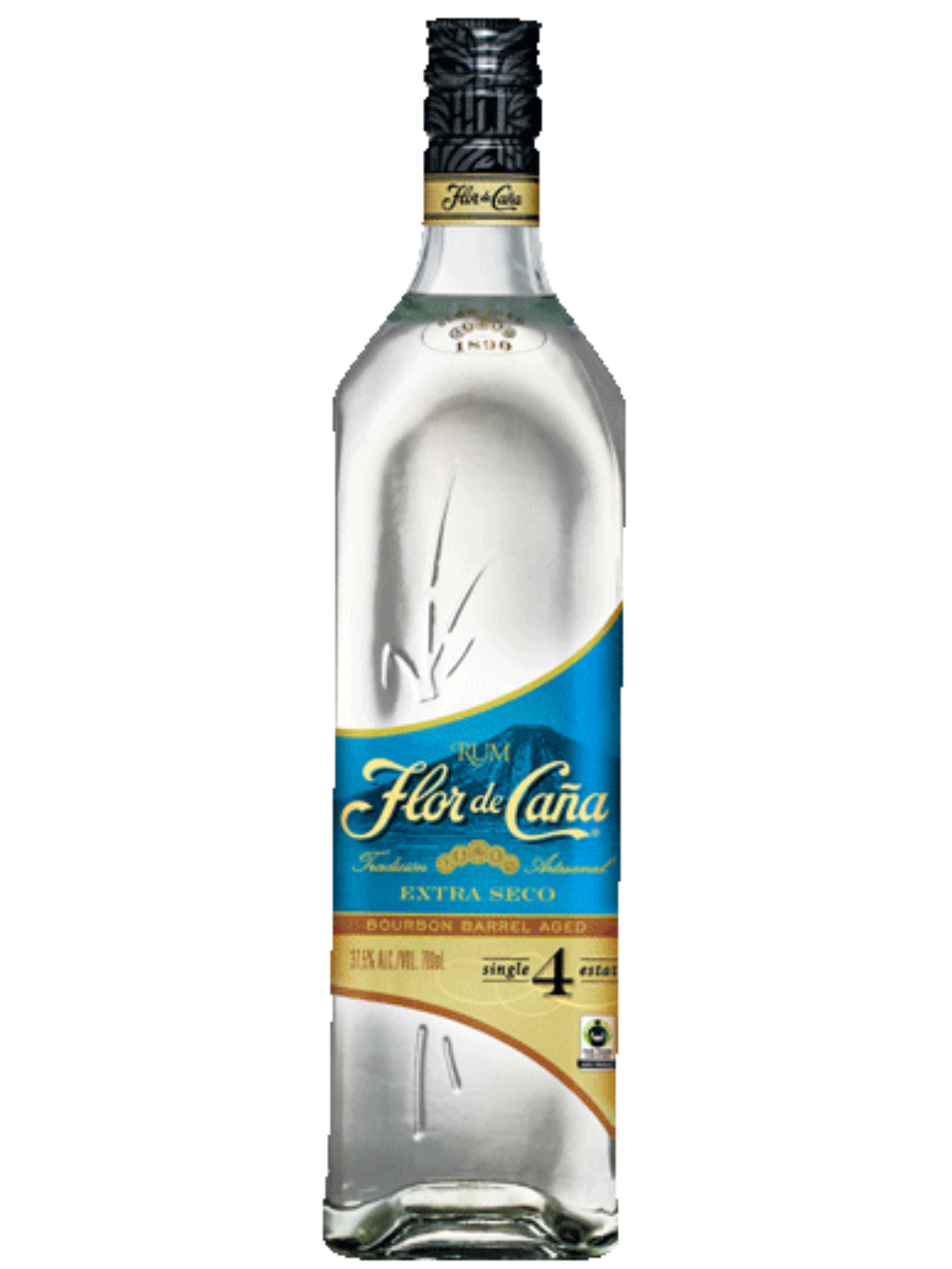 Flor de Cana Extra Seco 4 Year Rum (700ml)