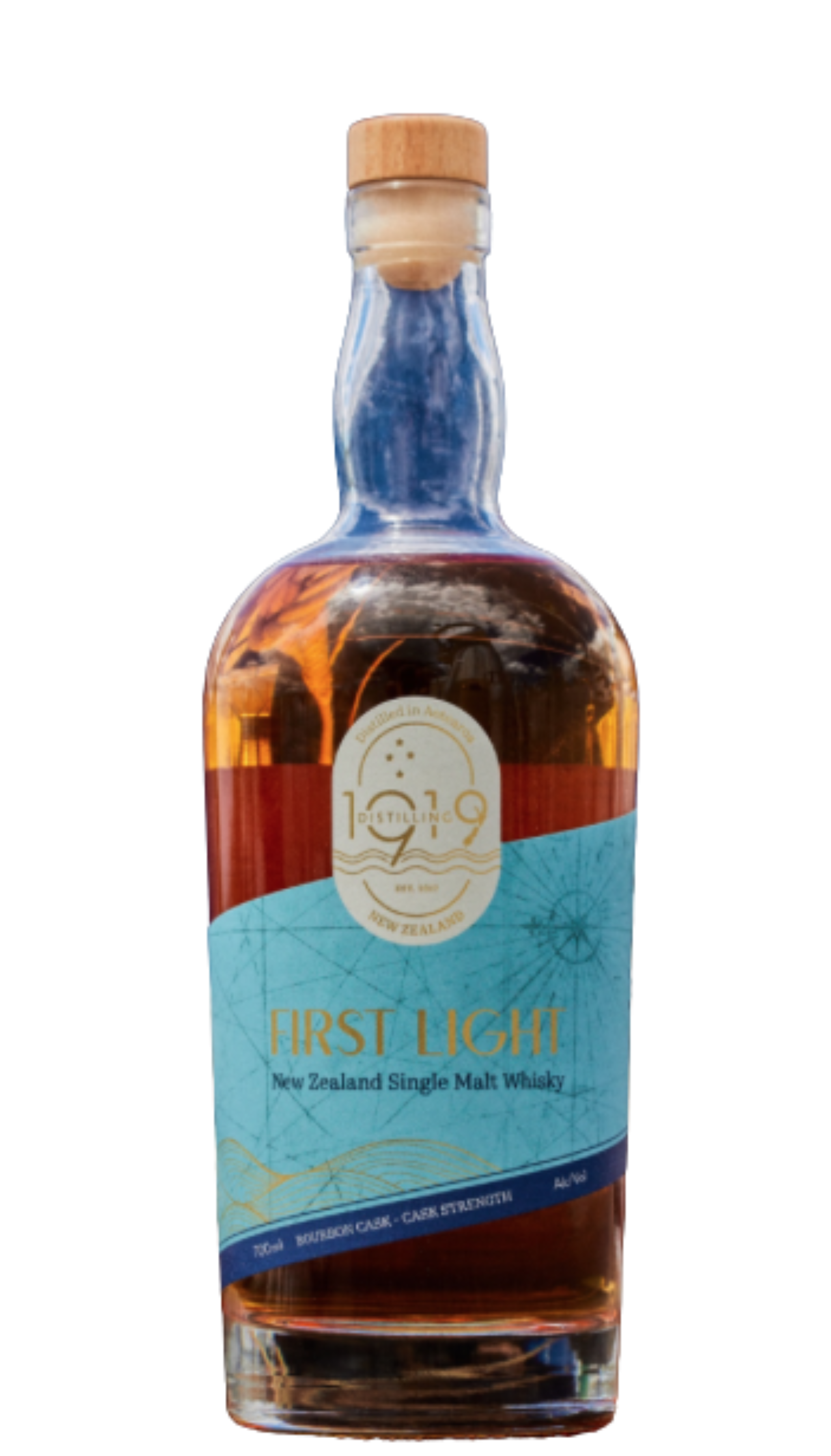 1919 Distilling First Light Single Malt Bourbon Cask (700ml)