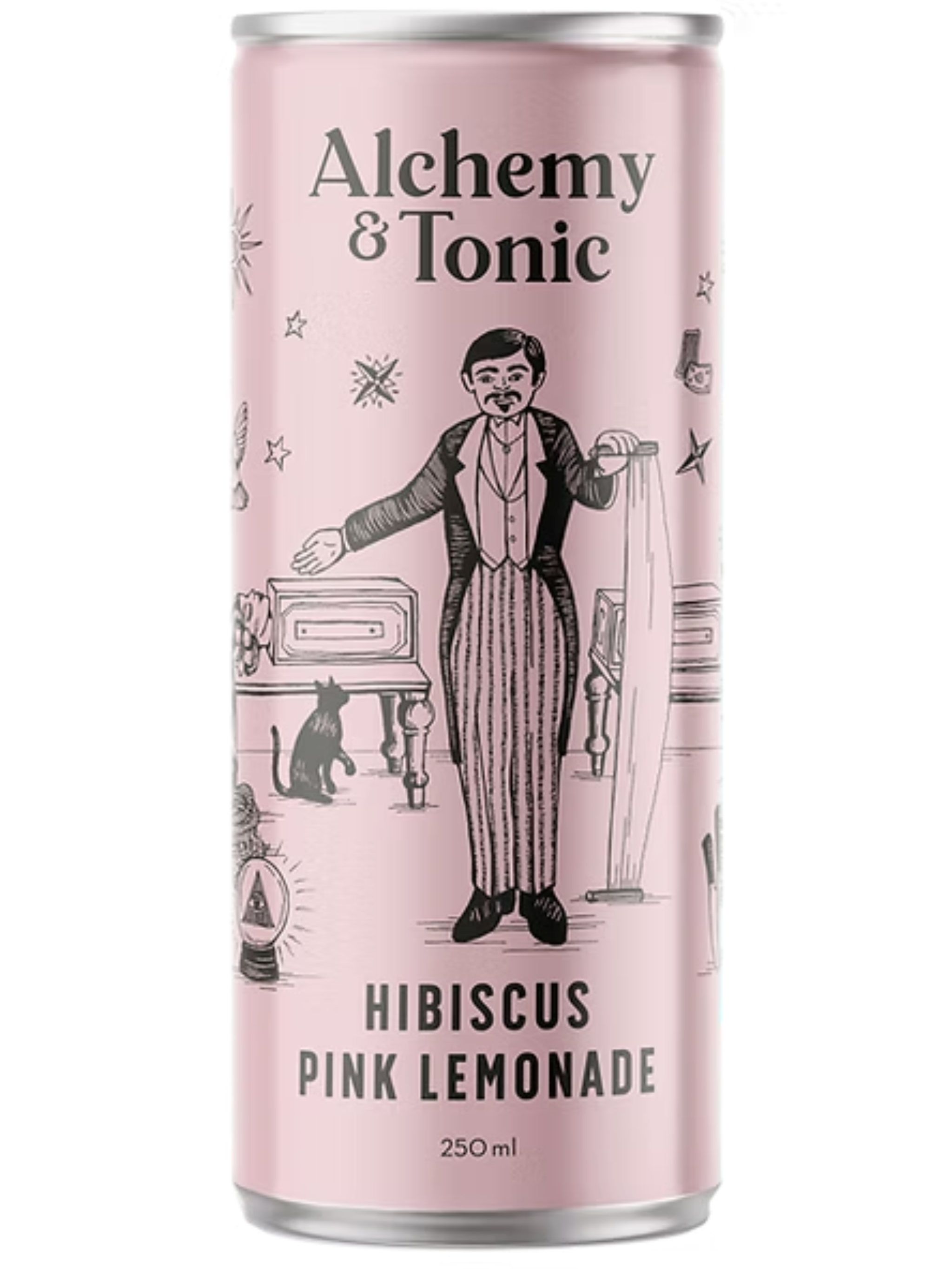 Alchemy & Tonic Hibiscus Lemonade Cans (4x250ml)