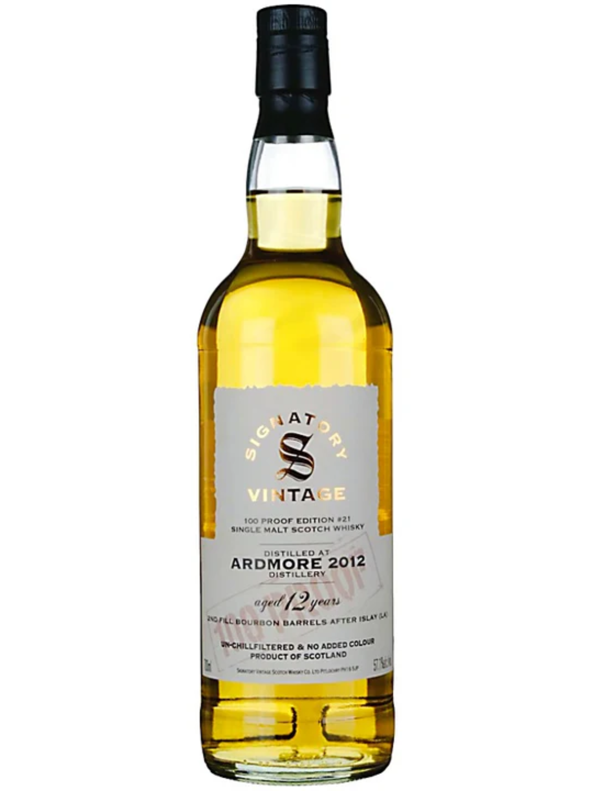 Ardmore Signatory 12 Years Old Single Malt (700ml)