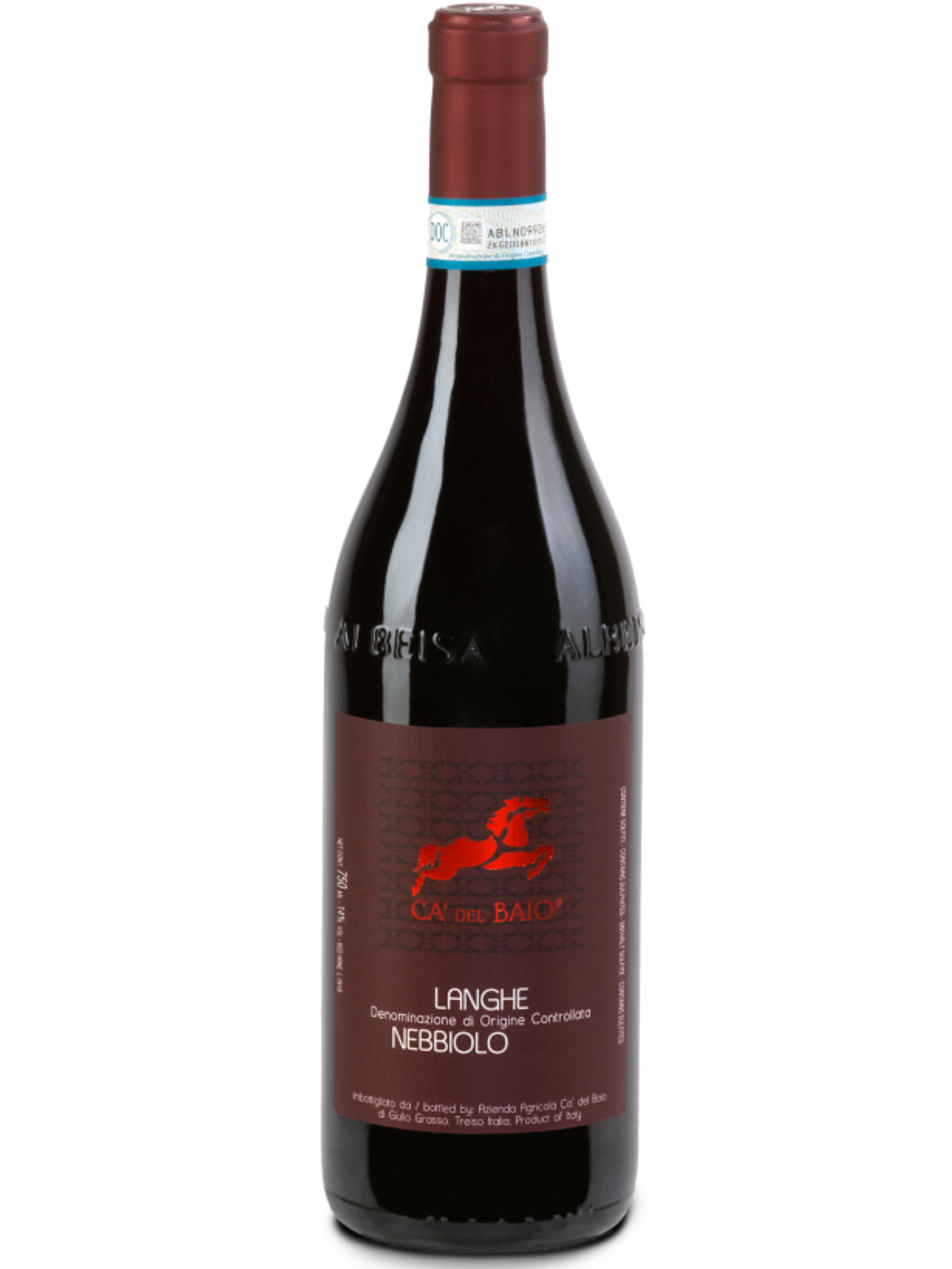 Ca’ del Baio Langhe Nebbiolo DOC Red Label 2023 (750ml)