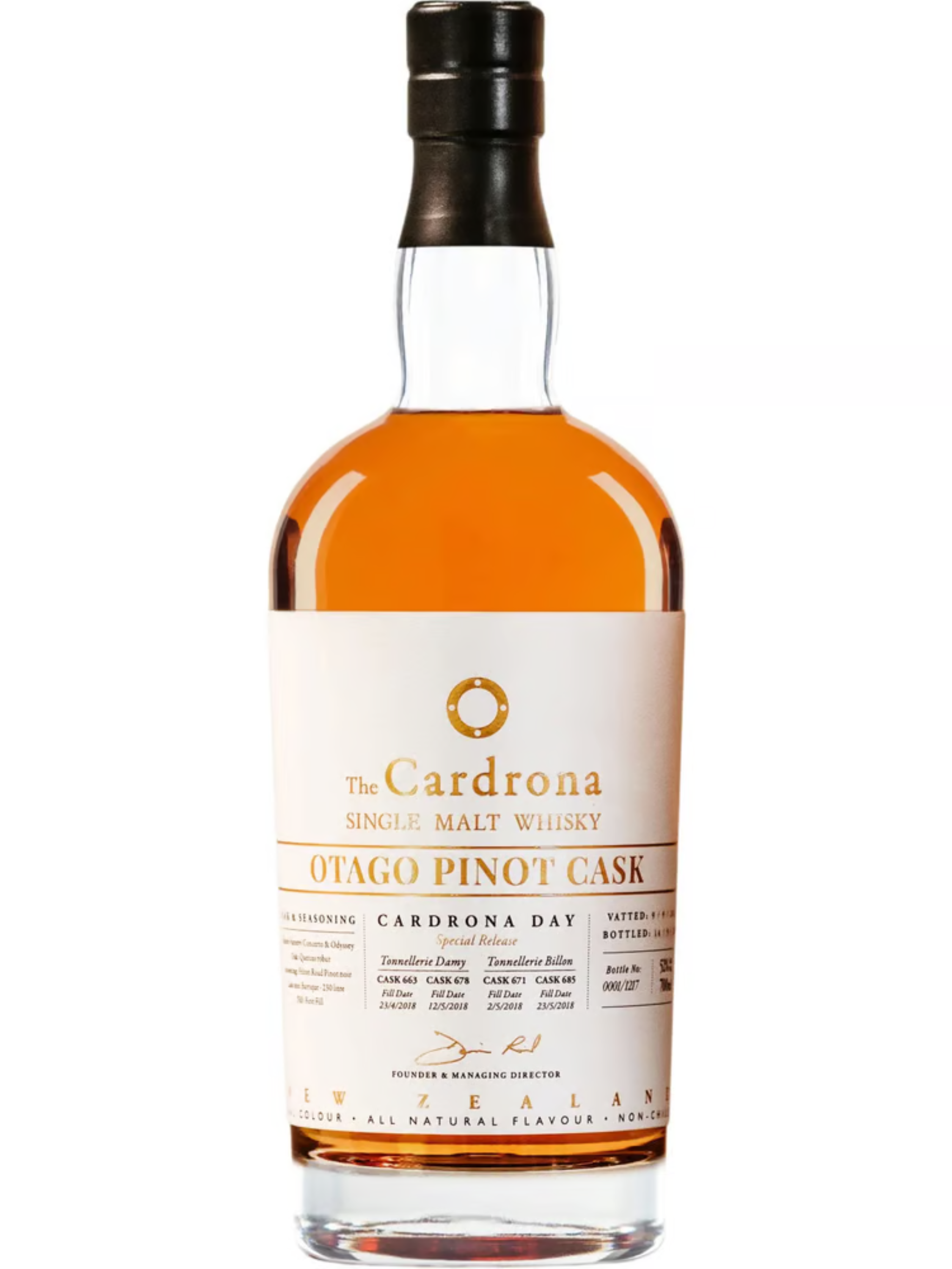 Cardrona Central Otago Pinot Noir Cask Single Malt (700ml)