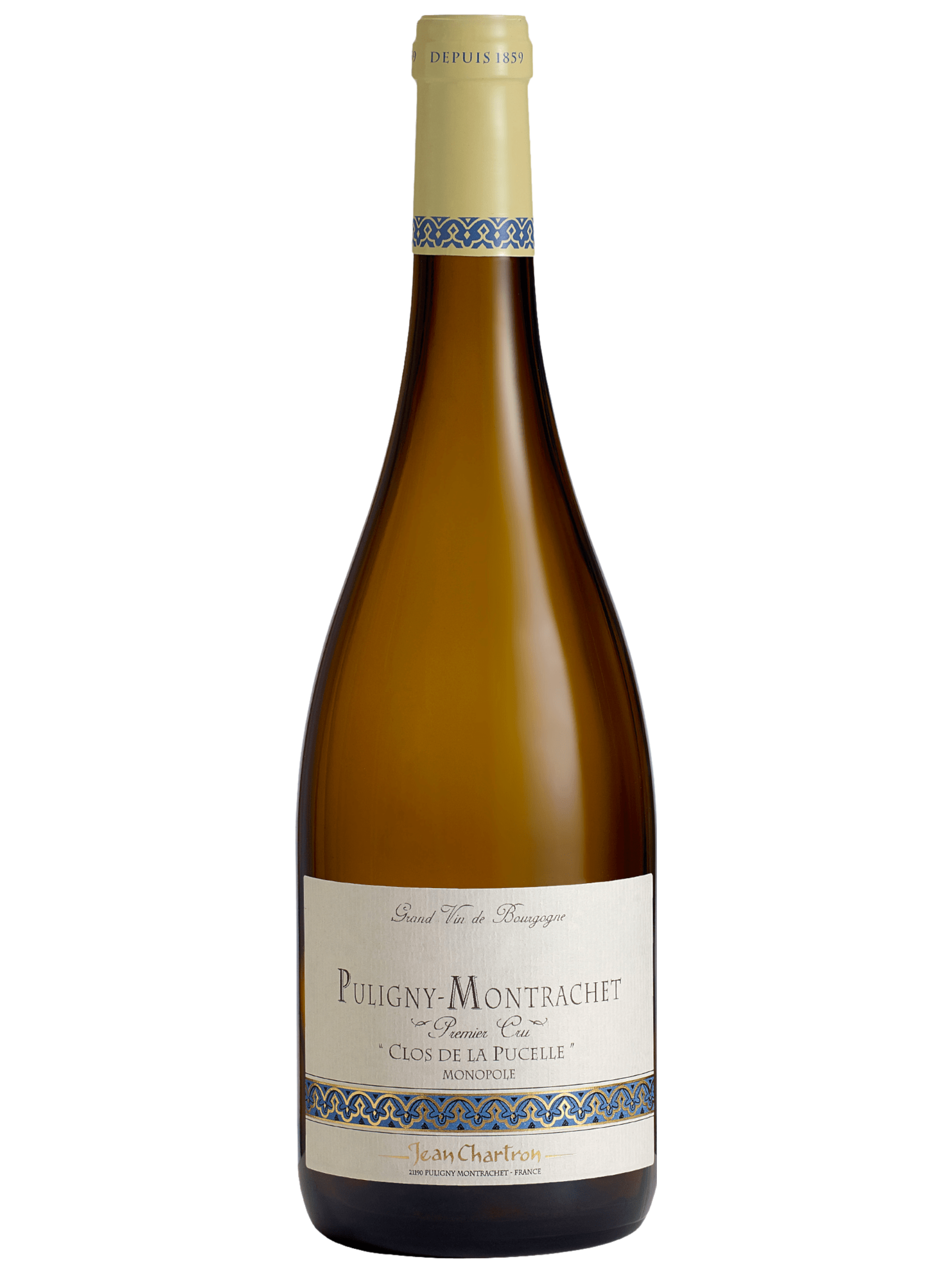 Jean Chartron Puligny Montrachet 1er Cru Clos de la Pucelle Monopole 2023 (750ml)