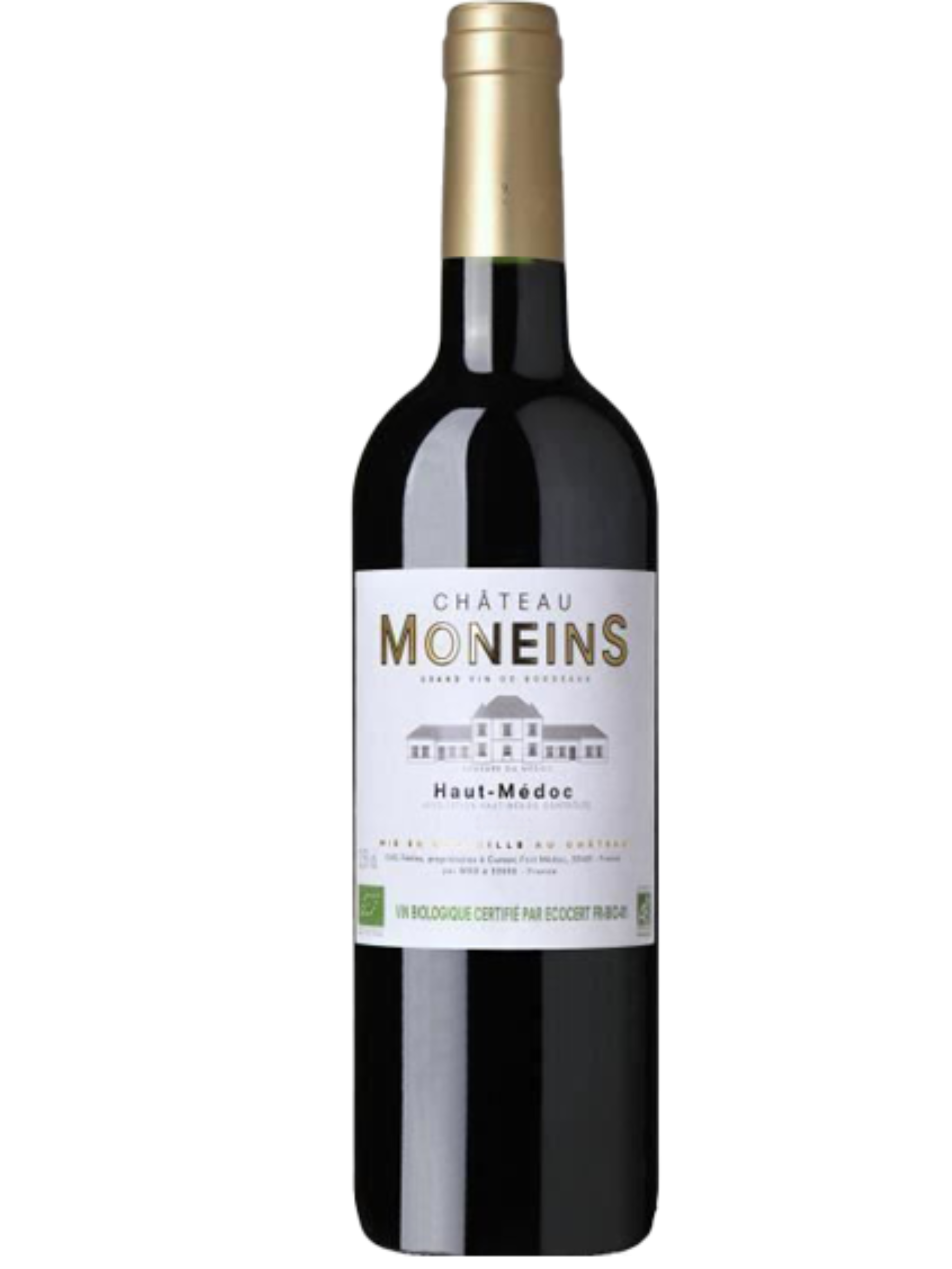Chateau Moneins Organic 2019 (750ml)