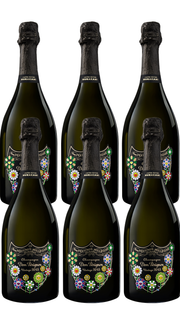 Dom Pérignon x Limited Edition T.Murakami 6 bottle case