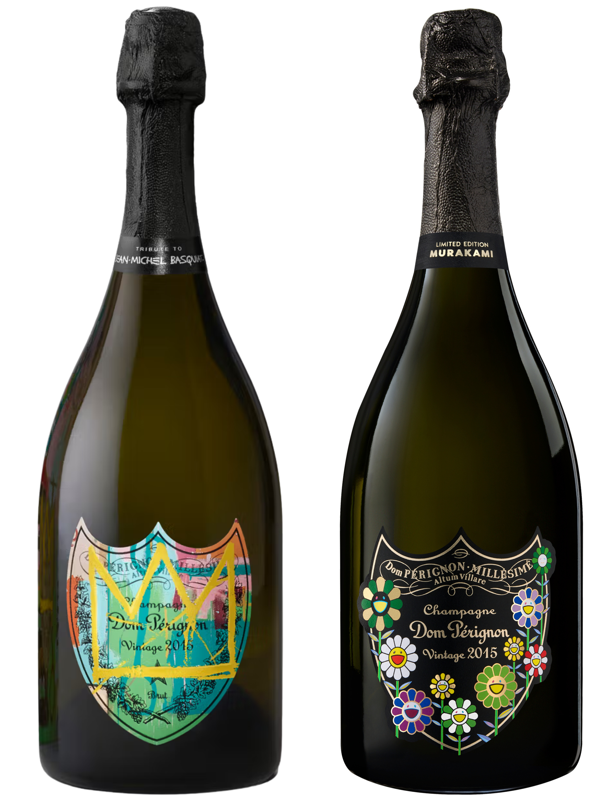 Dom Pérignon Limited Edition Collection – Murakami & Basquiat (Vintage 2015)