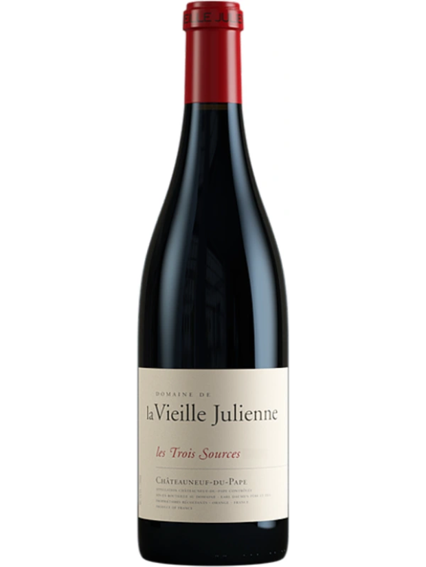Domaine de la Vieille Julienne Châteauneuf-du-Pape “Les Trois Sources” Rouge 2022 (750ml)
