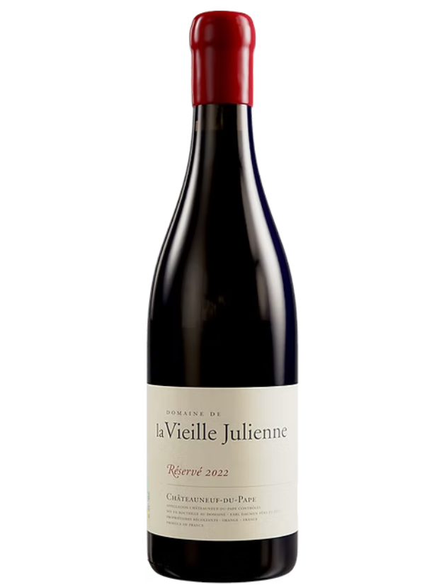 Domaine de la Vieille Julienne Châteauneuf-du-Pape “Réservé” Rouge 2022 (750ml)