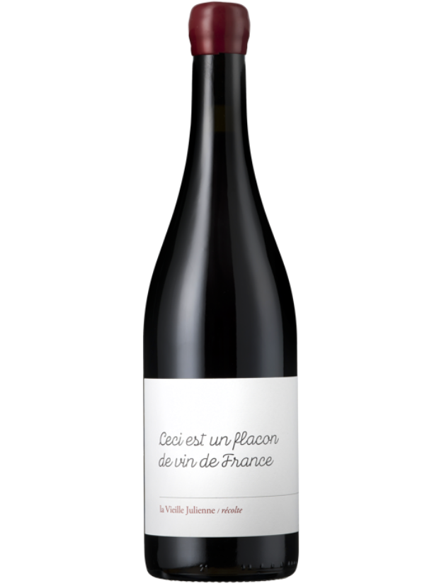 Domaine de la Vieille Julienne Vin de France “Ceci est un flacon de vin” Rouge 2022 (750ml)