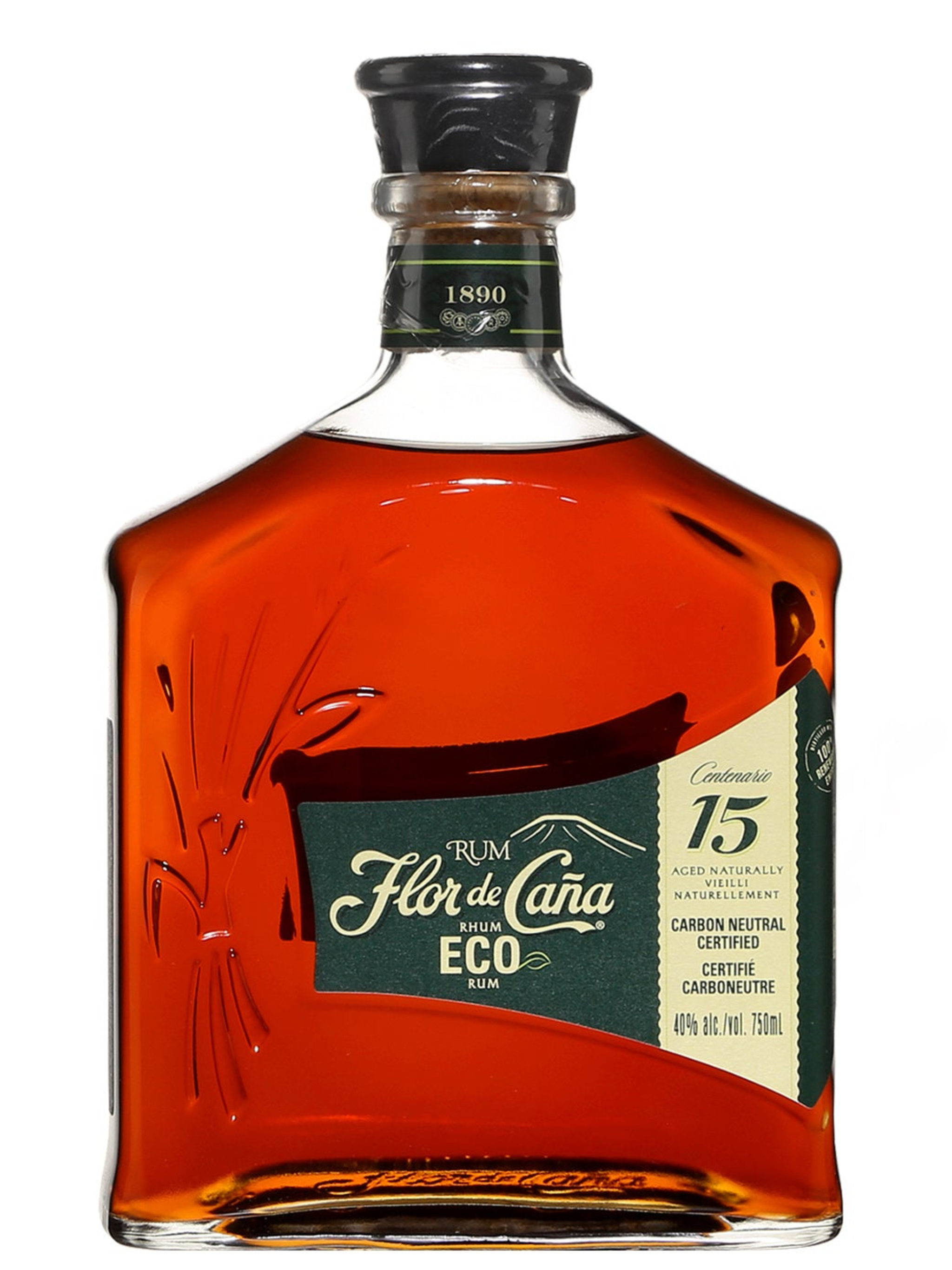 Flor de Cana 15 Year Old Rum (700ml)