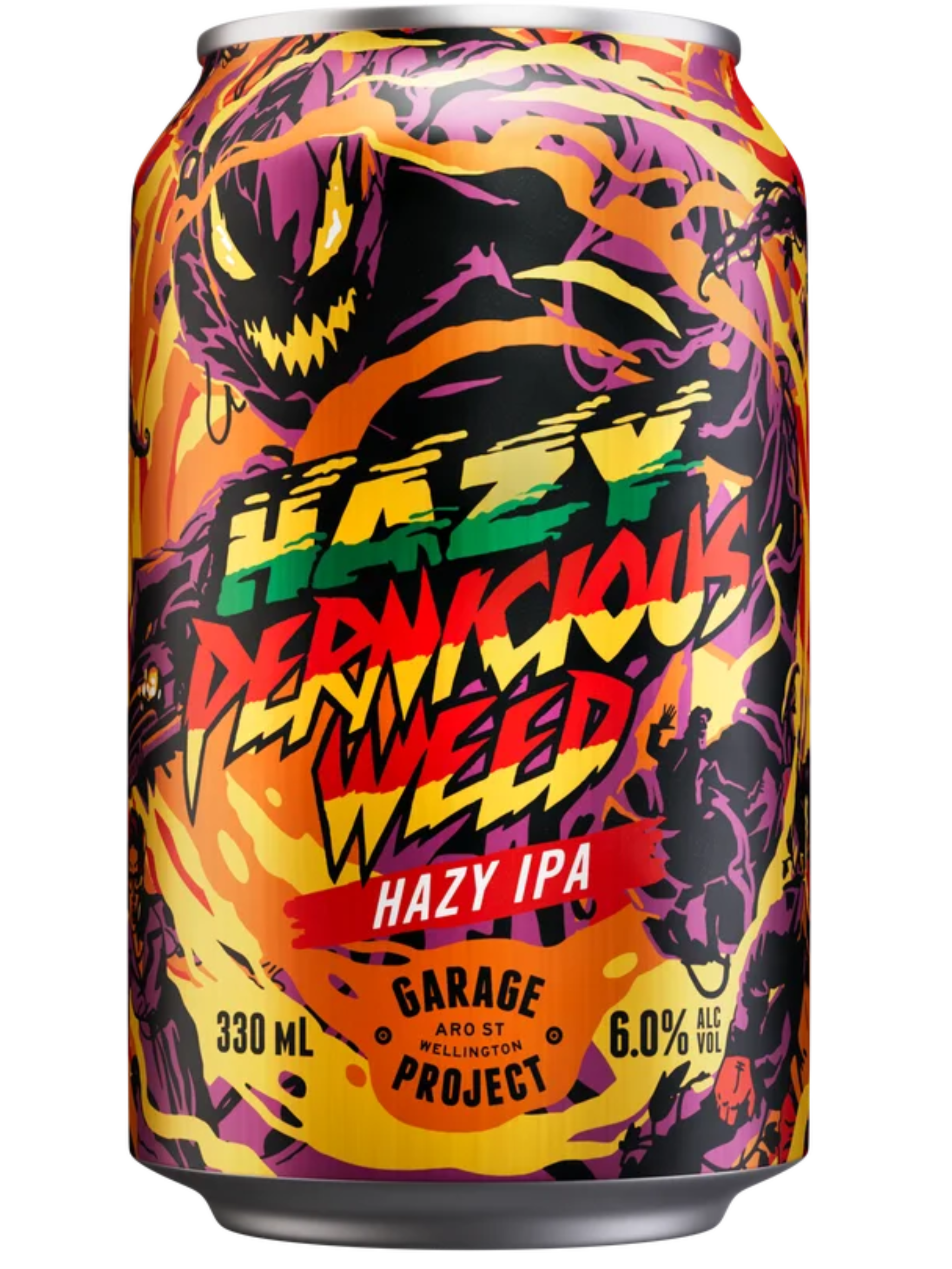 Garage Project Hazy Pernicious Weed 4x6 Cans (330ml)