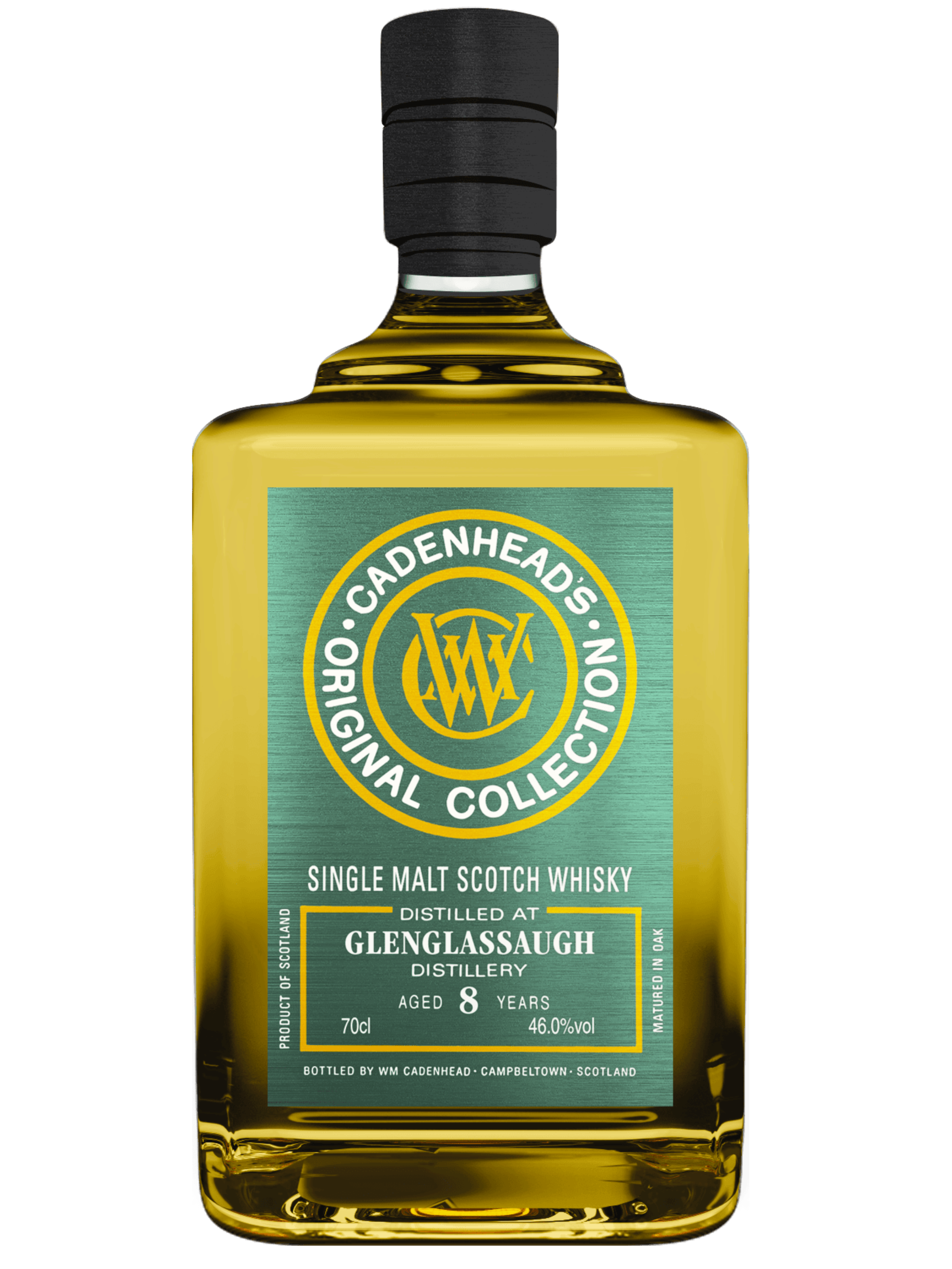 GlenGlassaugh Cadenhead 8 Years Old Single Malt (700ml)