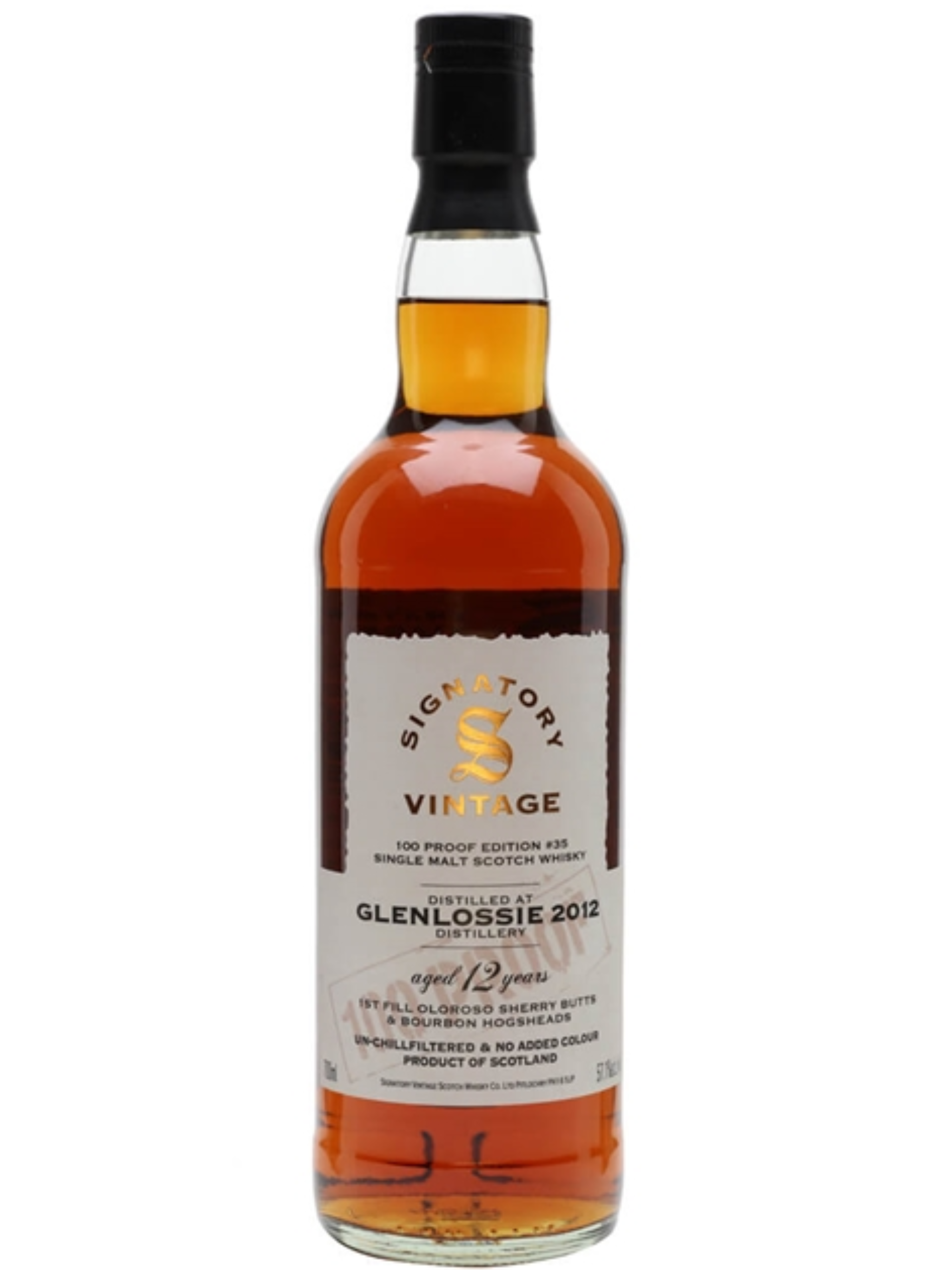 Glenlossie Signatory 12 Years Old Single Malt (700ml)