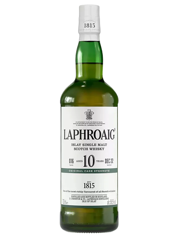 Laphroaig Cask Strength 10 Years Old Single Malt (700ml)