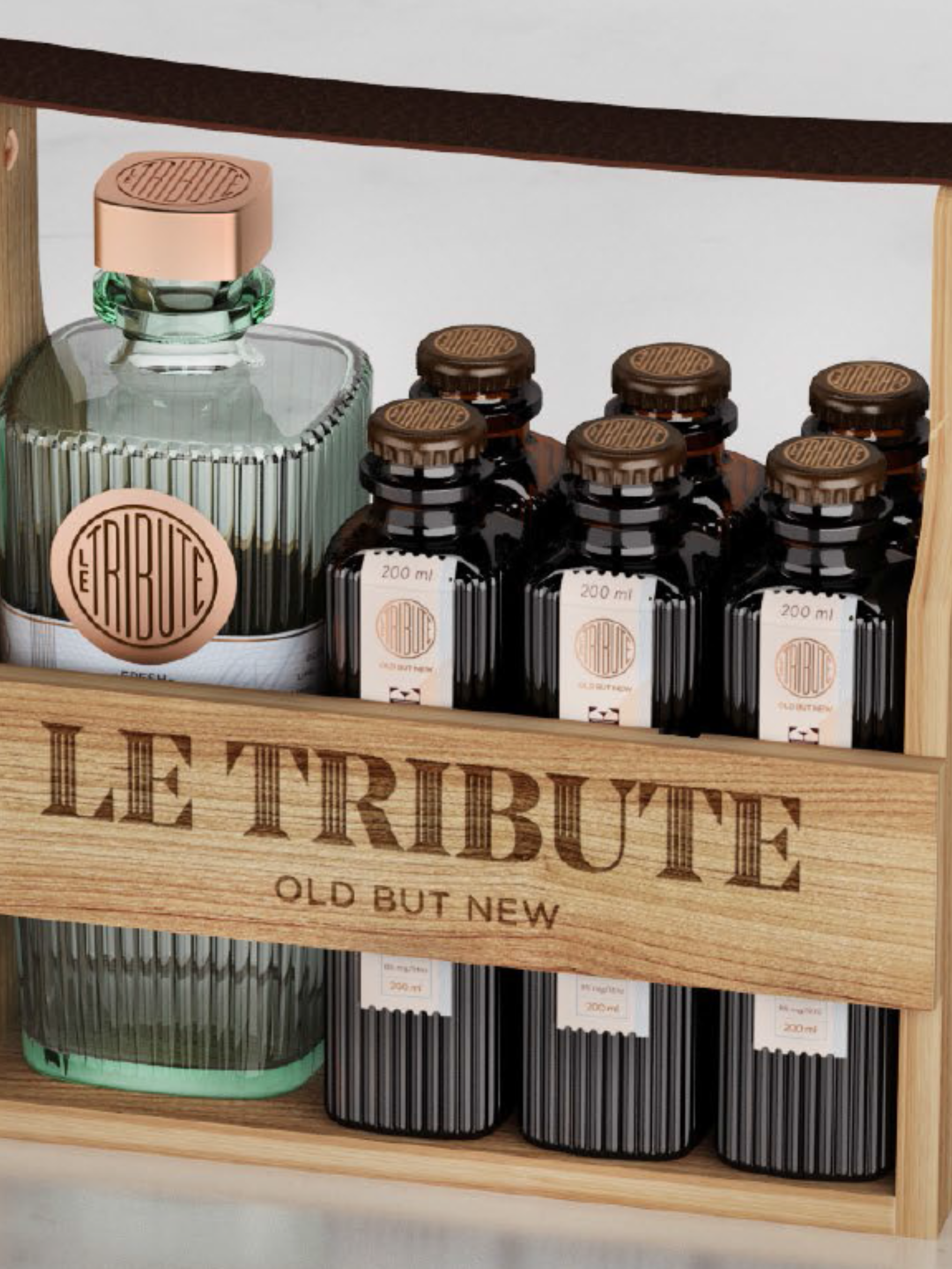 Le Tribute Fresh Gin & Tonic Crate (700ml)