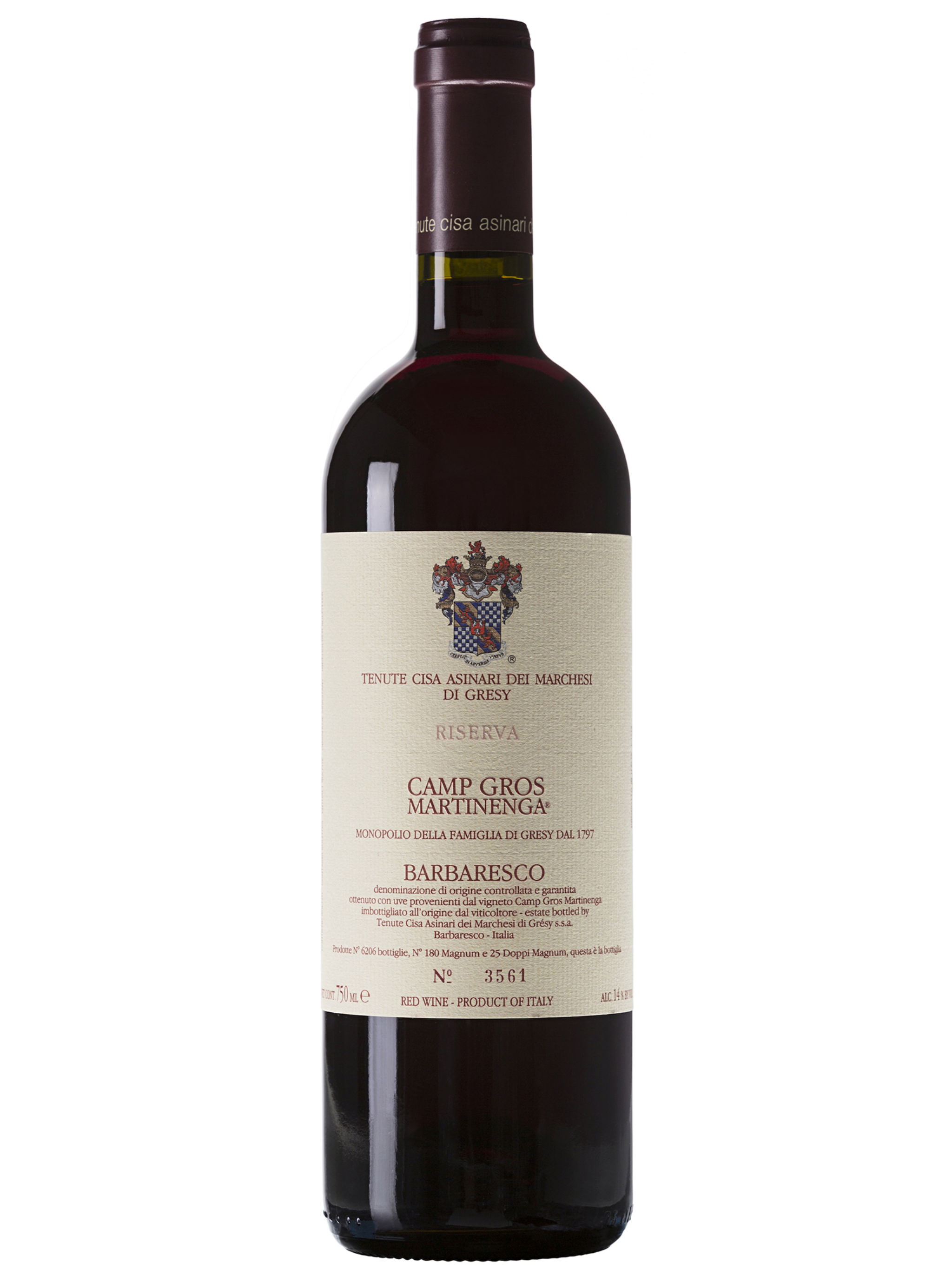 Marchesi di Grésy Camp Gros Martinenga Barbaresco DOCG Riserva 2020 (750ml)