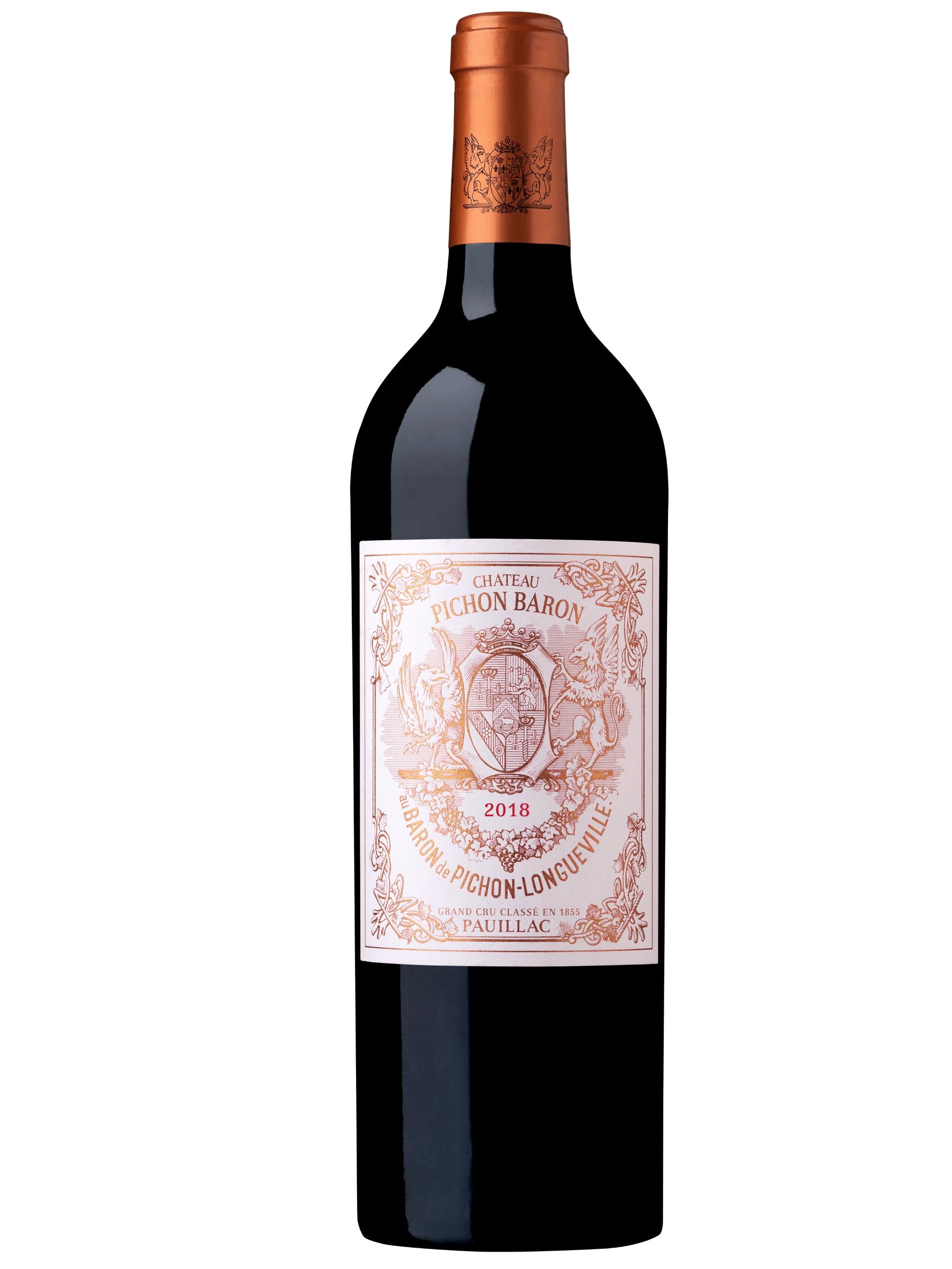 Chateau Pichon Baron Longueville Pauillac 2018 (750ml)