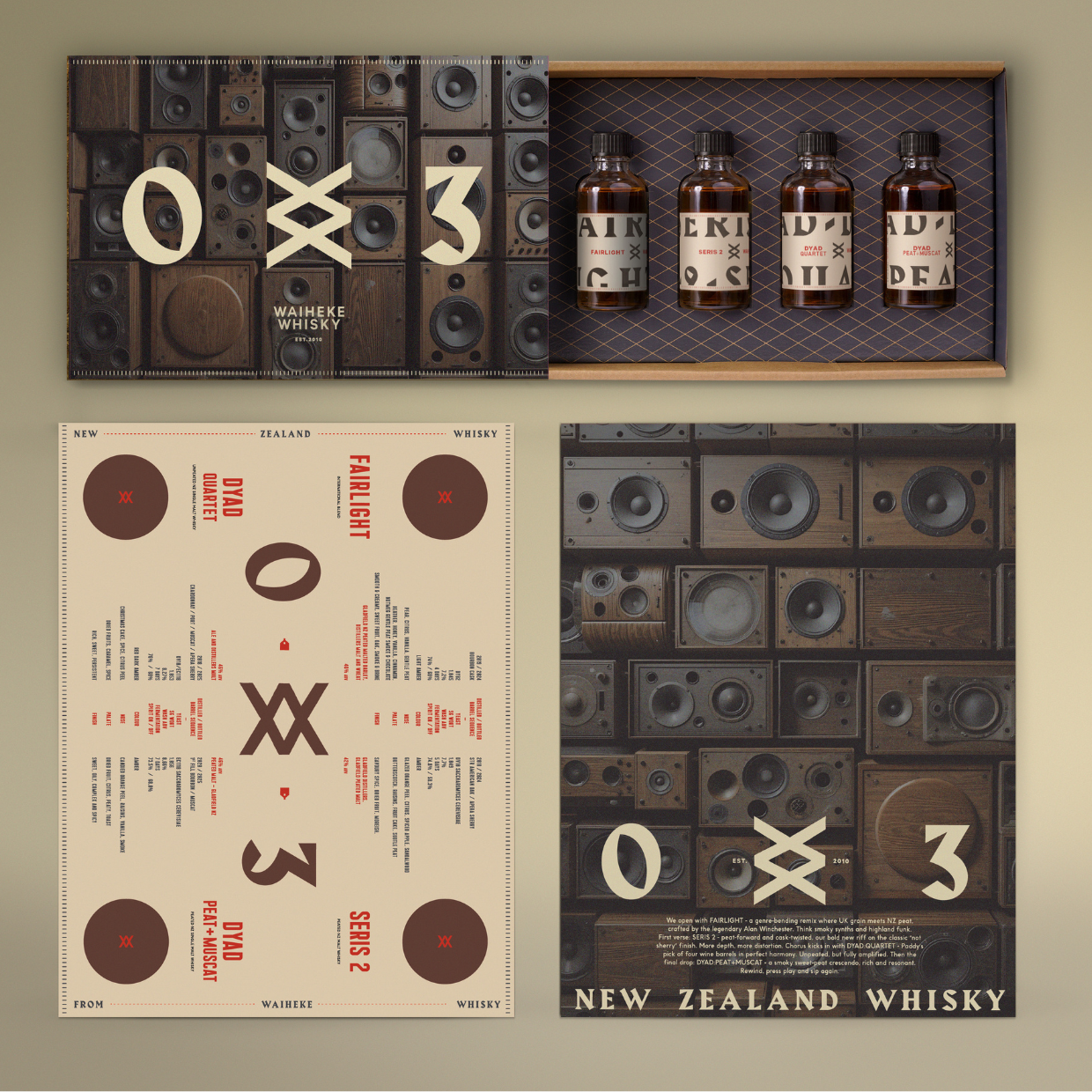 Waiheke Whisky Dram Sessions Pack (200ml)
