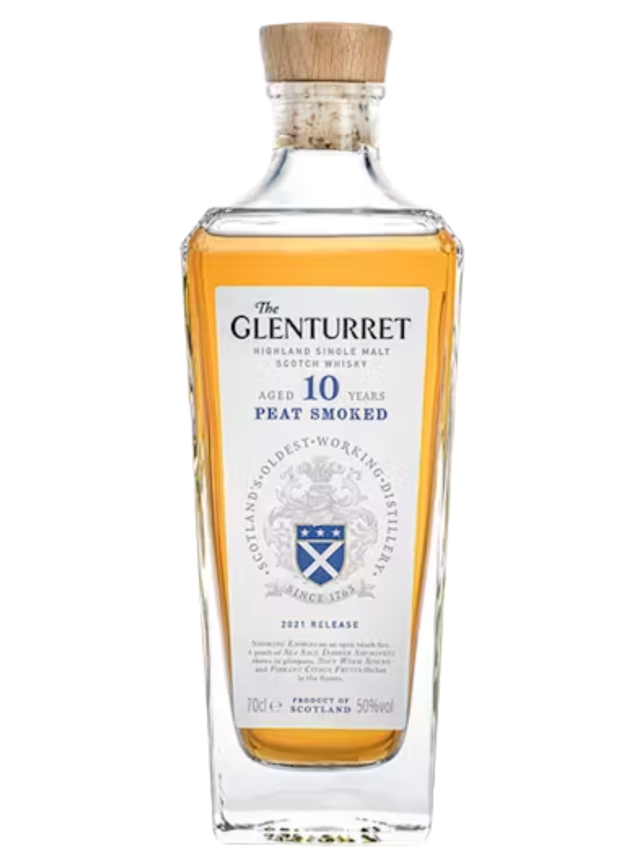 The Glenturret Peat Smoked 10 Years Old Single Malt (700ml)