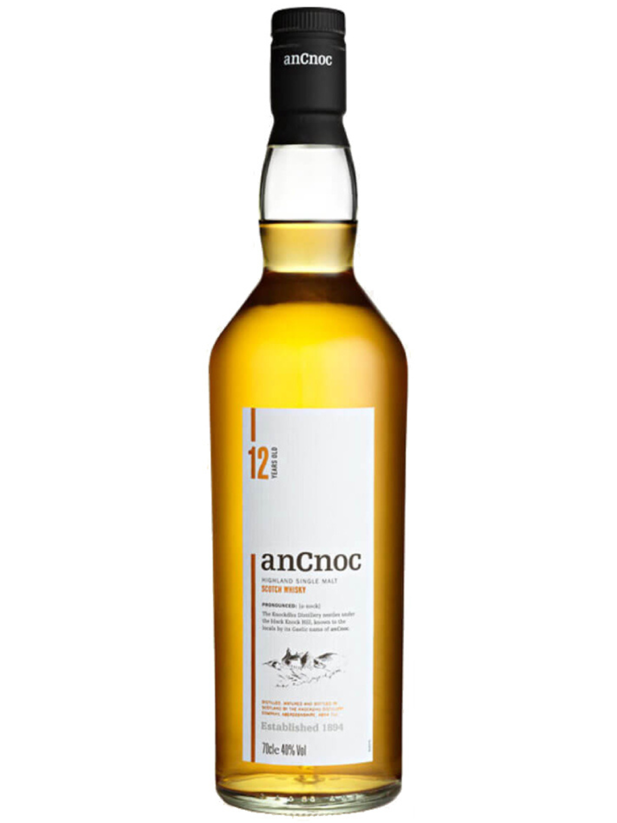 An Cnoc 12 Years Old Single Malt (700ml)