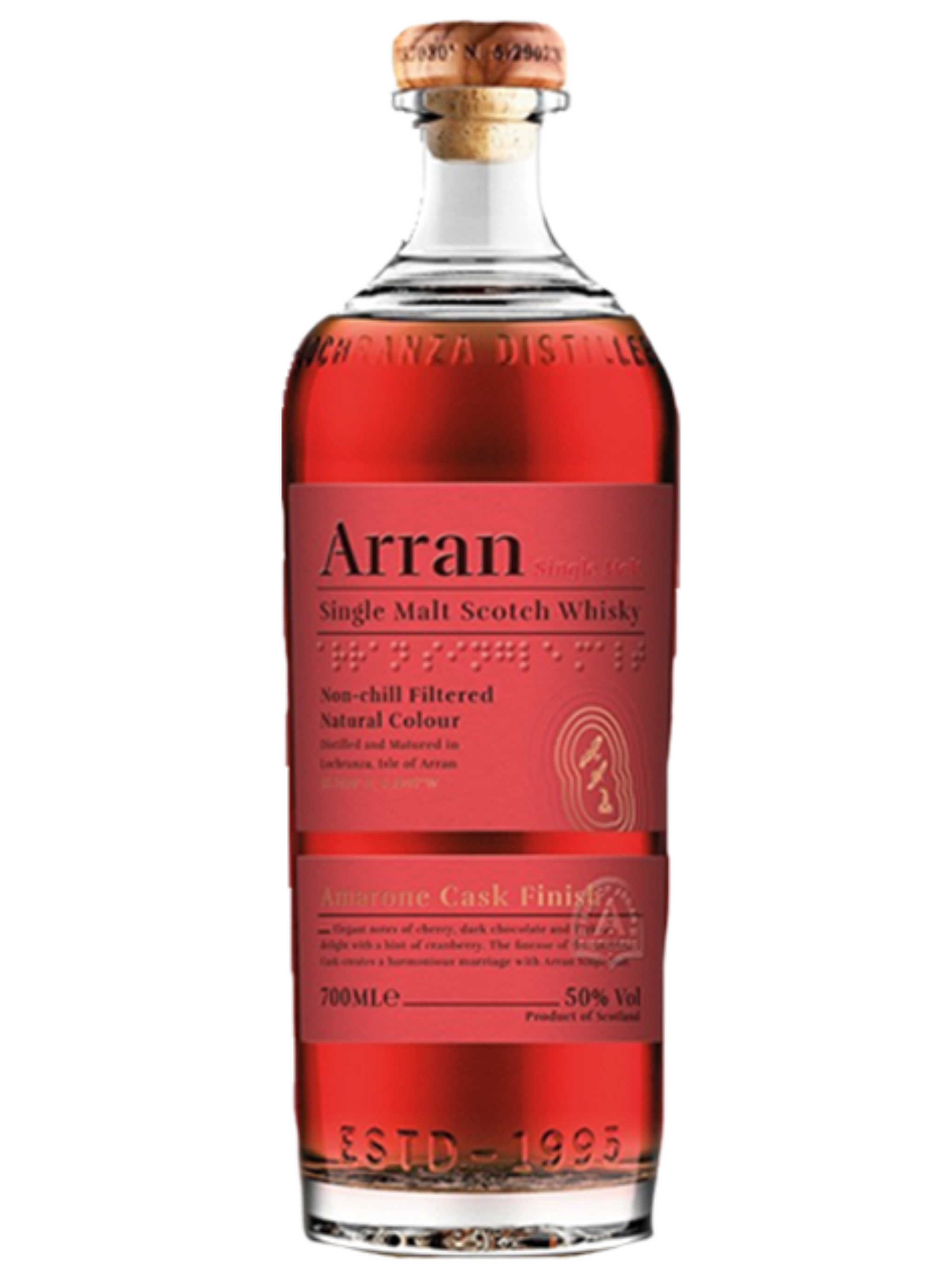 Arran Amarone Cask Finish Single Malt (700ml)