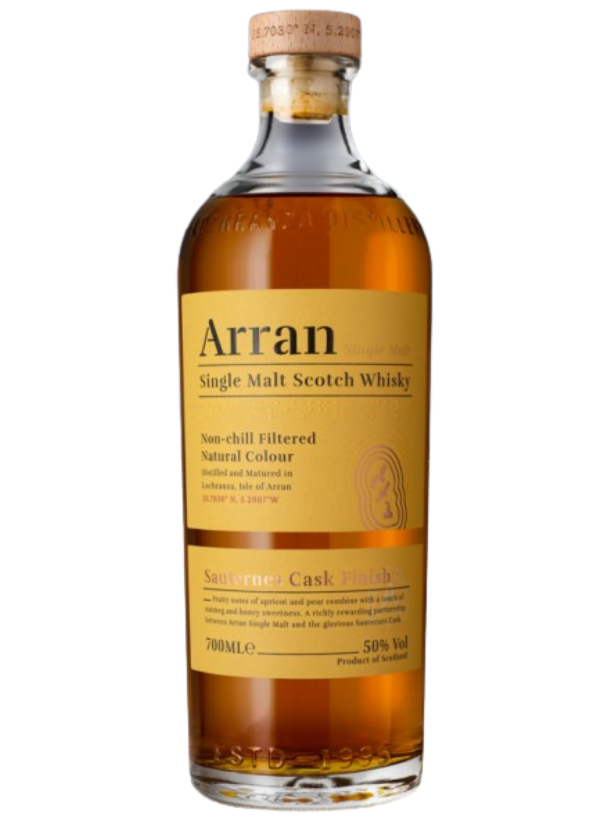 Arran Sauternes Cask Finish SIngle Malt  (700ml)