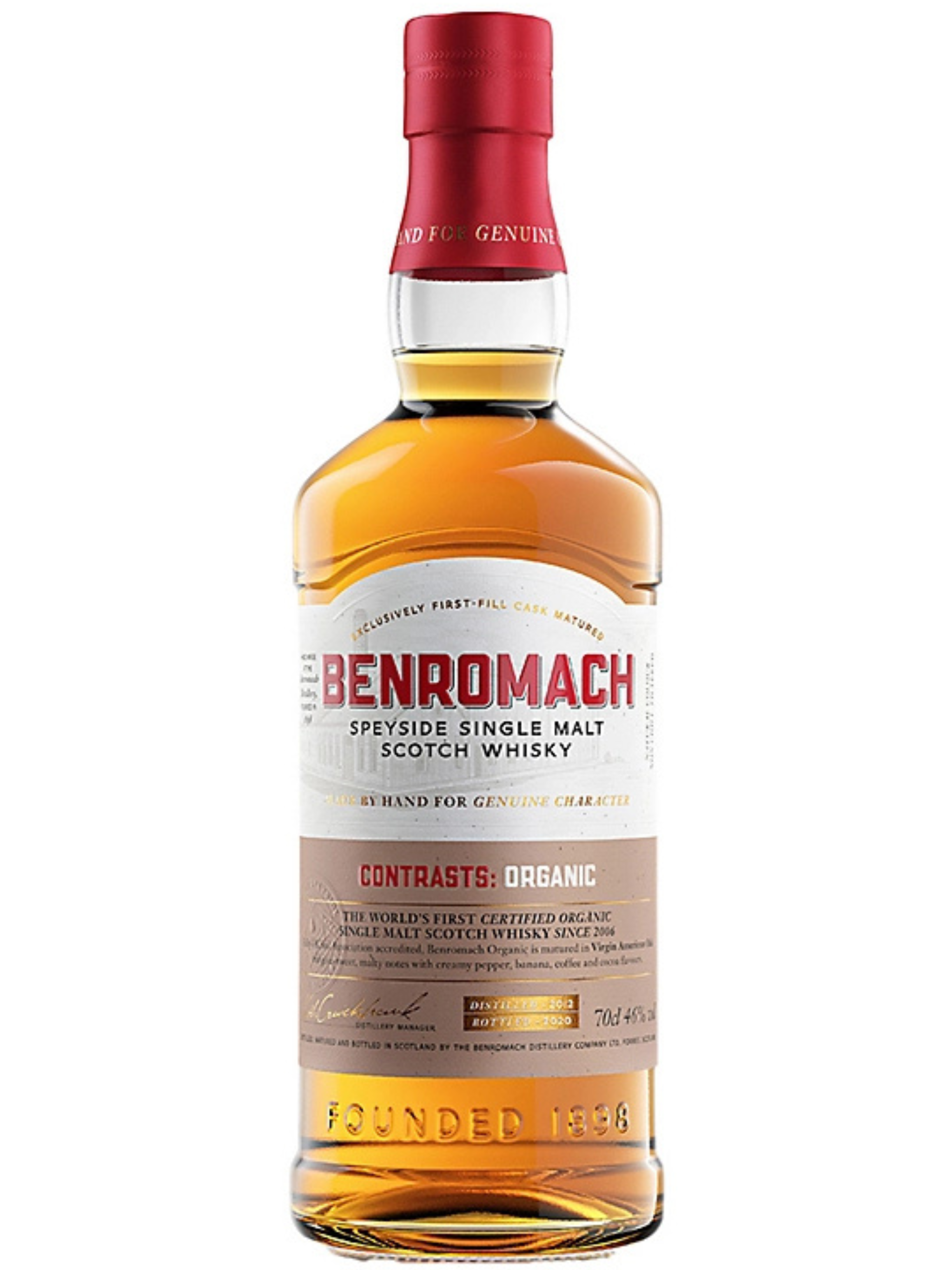 Benromach Organic Single Malt 2013 (700ml)