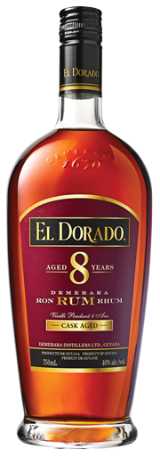 El Dorado 8 Year Golden Rum (700ml)