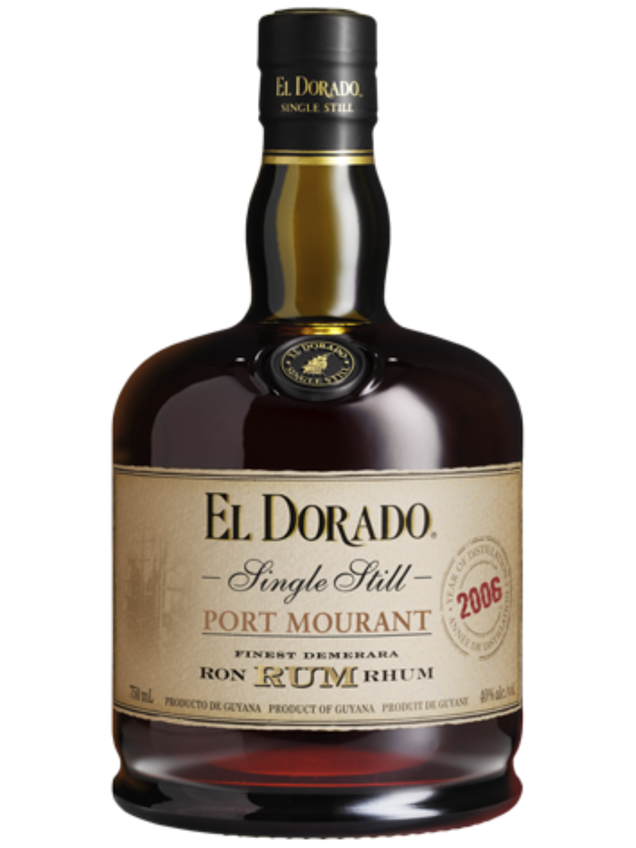 El Dorado Single Still Rum Port Mourant (700ml)