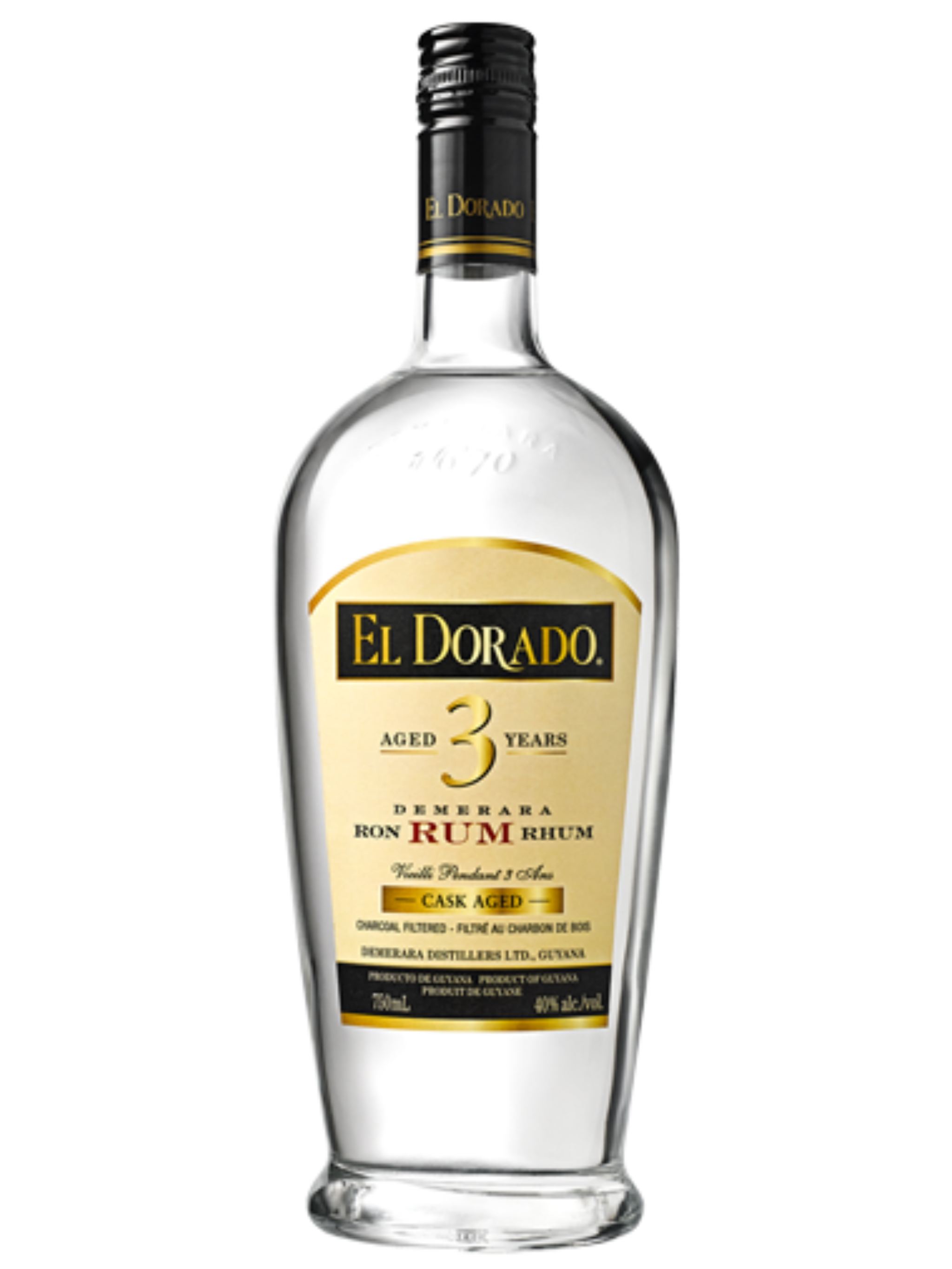 El Dorado 3 Year Silver Rum (700ml)