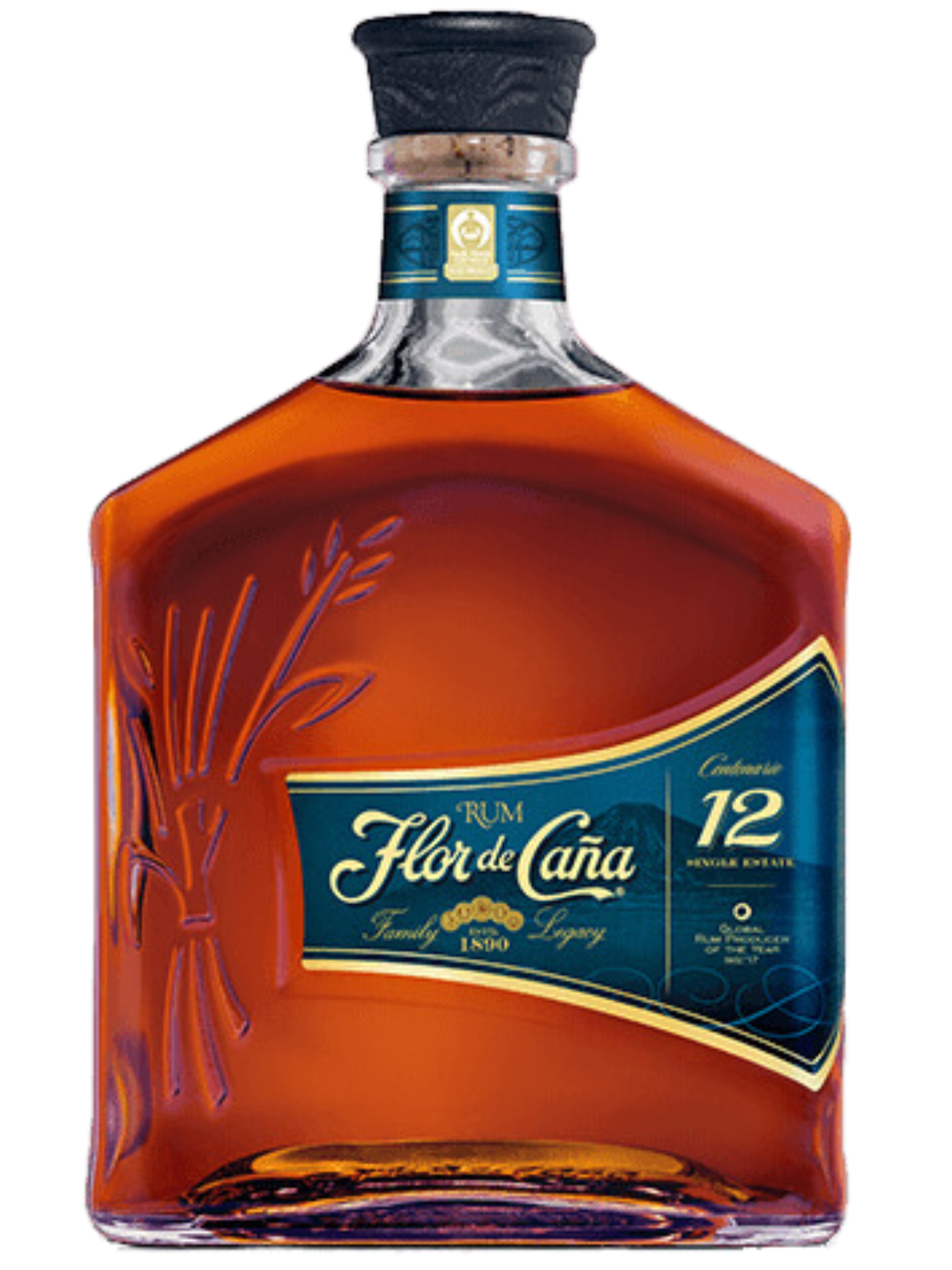 Flor de Cana 12 Year Old Rum (700ml)