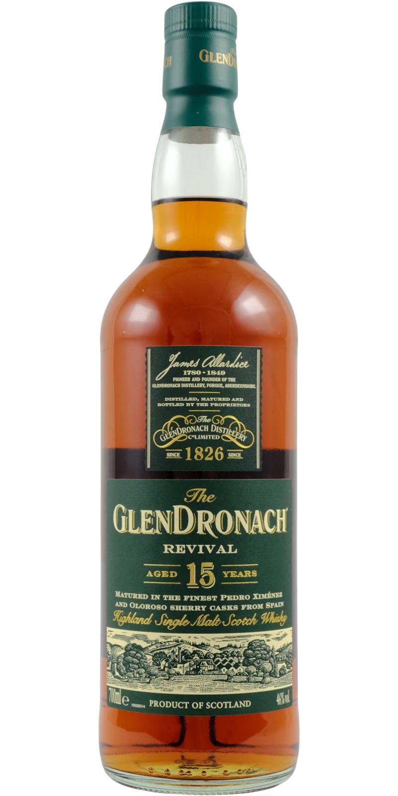 Glendronach Revival 15 Years Old (700ml)