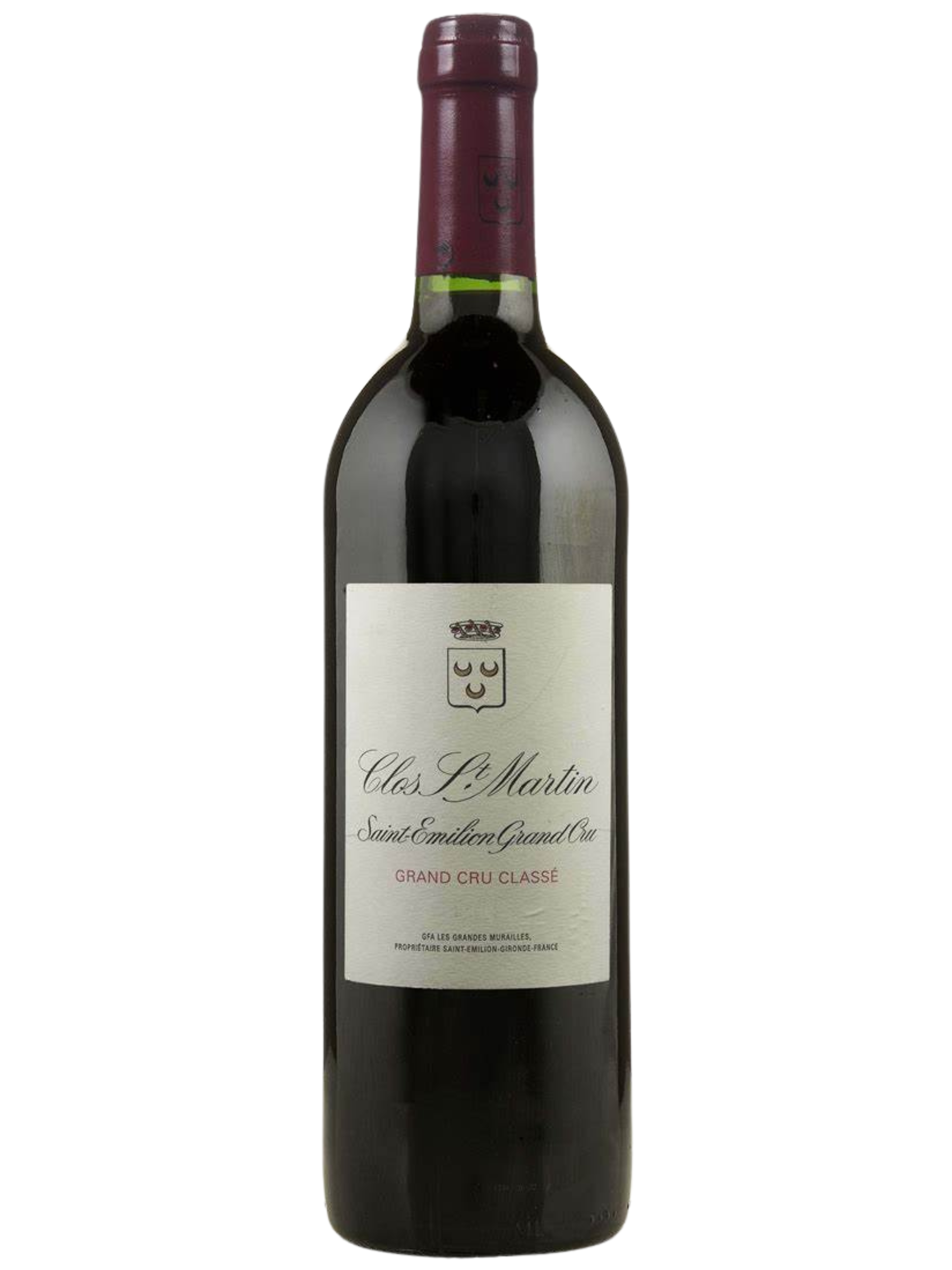 Clos Saint Martin Saint Emilion 2017 (750ml)