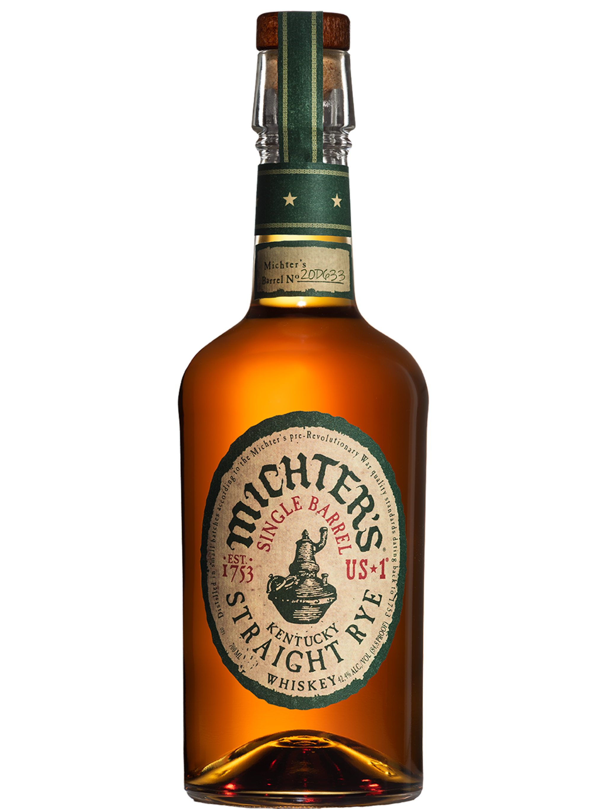 Michters US1 Single Barrel Rye (700ml)