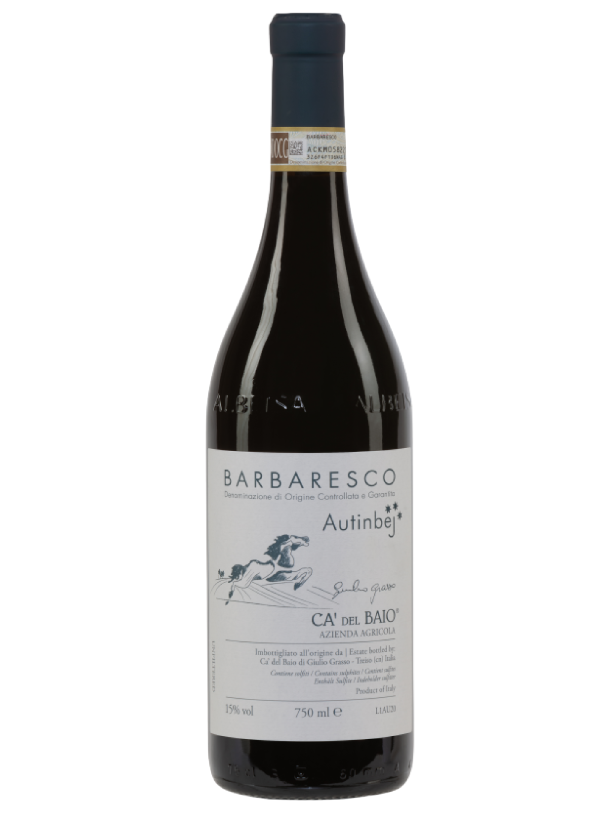 Ca’ del Baio Barbaresco DOCG Autinbej 2022 (750ml)