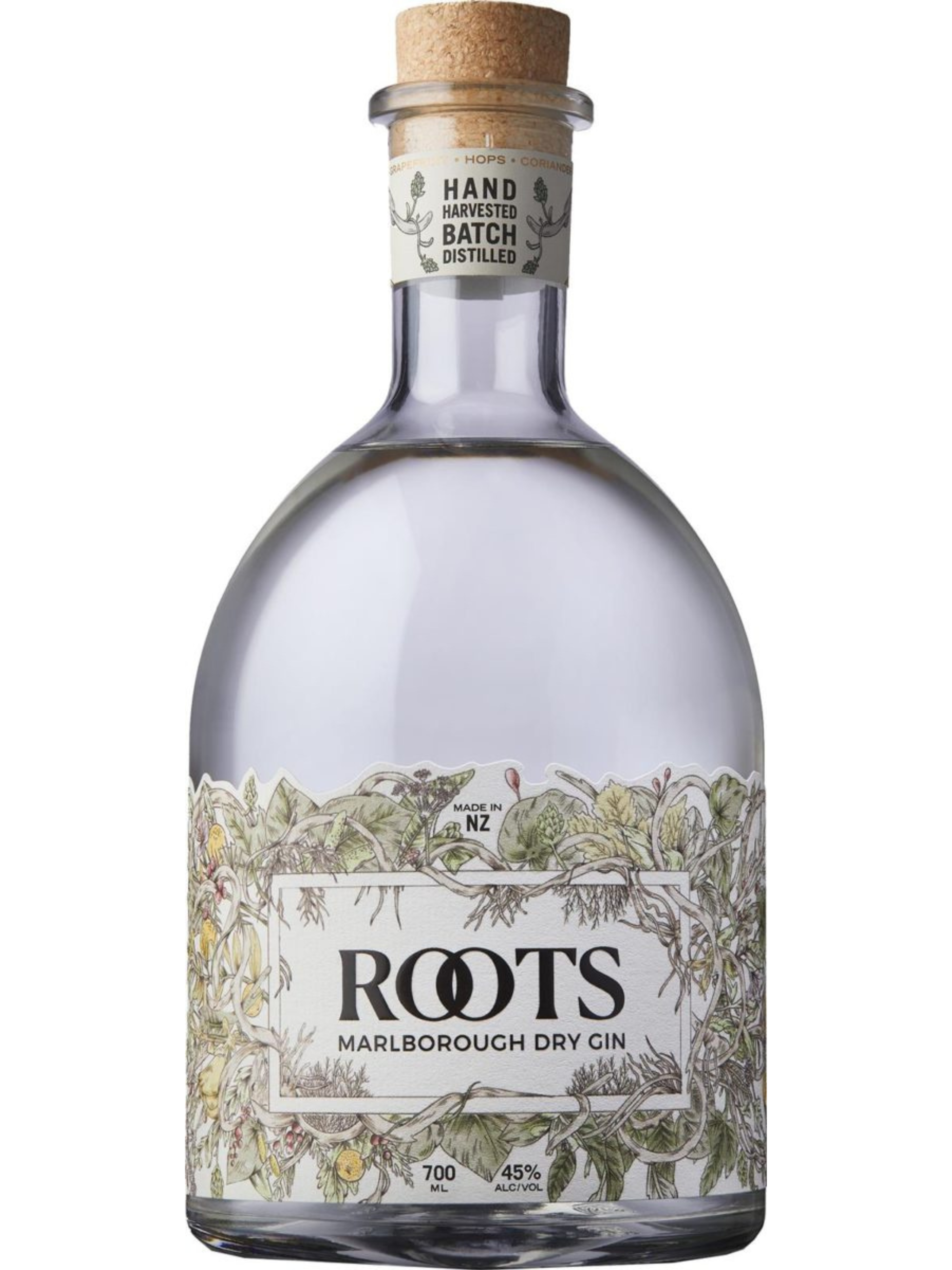 Roots Marlborough Dry Gin (700ml)
